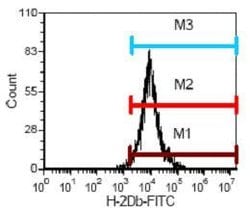 H-2Db Monoclonal Antibody (B22-249.R1), FITC, Invitrogen 100 &mu;g; FITC:Antibodies,