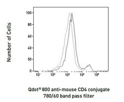 Invitrogen CD4 Monoclonal Antibody (RM4-5), Qdot 800 25 &mu;L; Qdot 800:Antibodies,