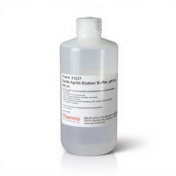 Thermo Scientific Pierce Gentle Ag/Ab Elution Buffer, pH 6.6 500 mL | Buy Online | Thermo Scientific&trade; | Fisher Scientific
