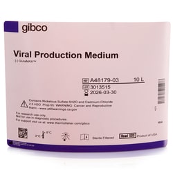 Gibco Viral Production Medium 10 L | Buy Online | Gibco&trade; | Fisher Scientific