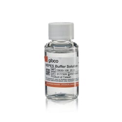 Gibco HEPES (1M) 20 mL | Buy Online | Gibco&trade; | Fisher Scientific