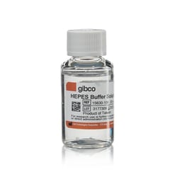 Gibco HEPES (1M) 20 mL | Buy Online | Gibco&trade; | Fisher Scientific