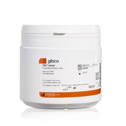 Gibco PBS Tablets 100 Tablets | Buy Online | Gibco&trade; | Fisher Scientific