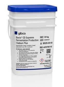 Gibco Bacto CD Supreme Fermentation Production Medium Plus 10 kg | Buy Online | Gibco&trade; | Fisher Scientific